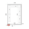 CR 210x300x220 WD